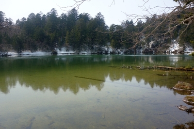 太郎湖と次郎湖へ