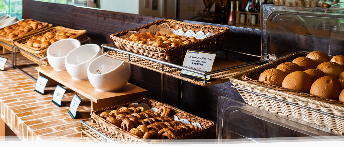 朝食ビュッフェ